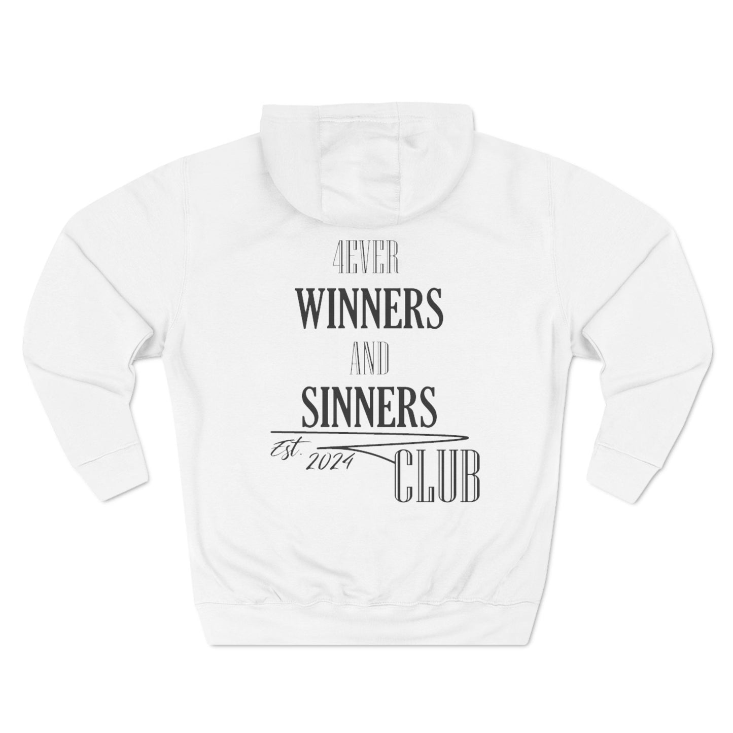 WinnersNSinners-Fleece Hoodie|4ever brand