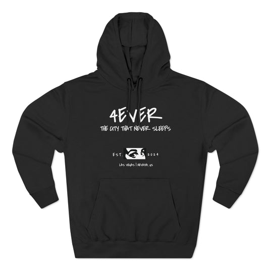 Never Sleep-Fleece Hoodie|4ever brand