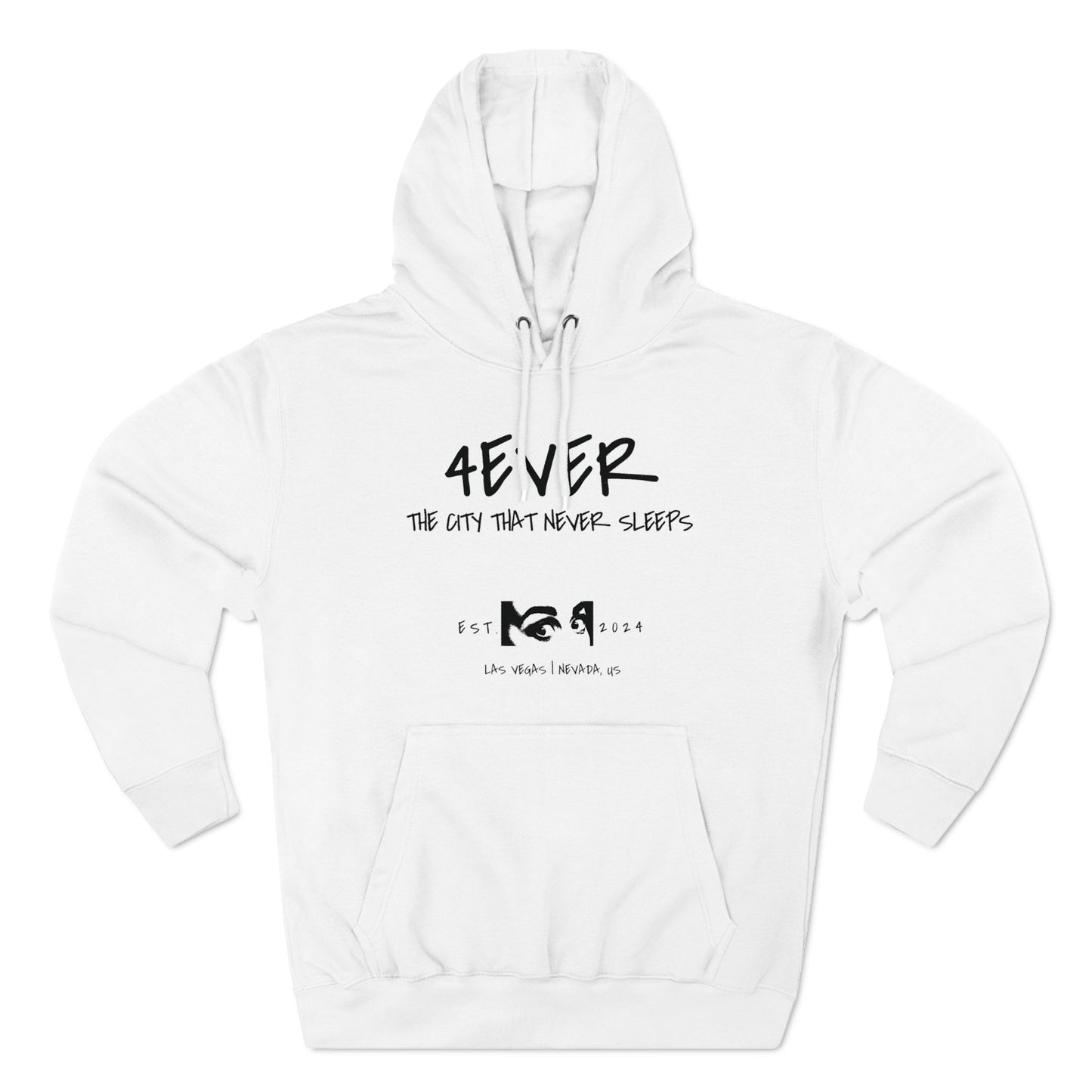 Never Sleep-Fleece Hoodie|4ever brand